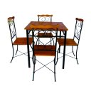 Ver imagem 5 de Jogo de Mesa Rústico Minas Rústico Jogo Bistrô