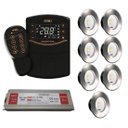 Ver imagem 1 de Kit 7 Led Slim Rgbw 15w Inox Piscina Tholz + Smartpool + Fonte