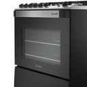 Ver imagem 3 de Fogão 5 Bocas Mueller Decorato Gourmet G3 Tripla Chama Preto Fosco Bivolt