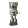 Decoração em Resina, Suporte de Celular Astronauta Detalhes Prata - 3