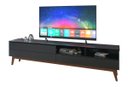 Ver imagem 1 de Rack para TV Wall 1.8 Preto - MoveisAqui