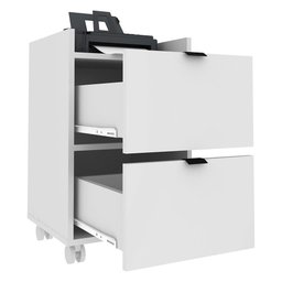 Gaveteiro 2 Gavetas Com Rodizio Bho 34  - 2