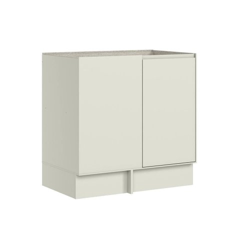 Balcão Canto Reto Fineze 84cm 1 Porta Areia – Henn