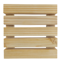 Ver imagem 5 de 4 Deck Madeira Modular Reforçado Pinus 30x30 Natural Interno