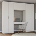 Ver imagem 1 de Guarda-Roupa Planejado 4 Peças com 6 Portas Orion CabeCasa MadeiraOriginals Bege