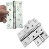 Dobradiça Inox para Porta Dobradiça Anti Ruído 12,4cm - 5