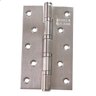 Dobradiça Inox para Porta Dobradiça Anti Ruído 12,4cm - 8