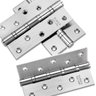 Dobradiça Inox para Porta Dobradiça Anti Ruído 12,4cm - 7