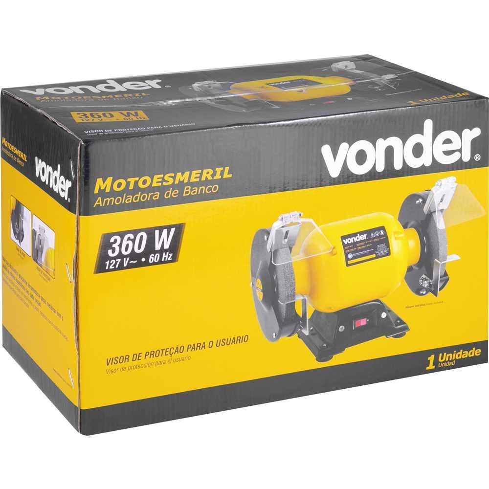 Motoesmeril 6" 360 W 127 V~ Vonder - 8