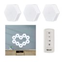 Ver imagem 1 de Luminaria de Mesa Hexagonal C/controle Spot Led 5w 3