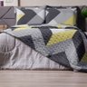 Jogo de Lençol Cama Solteiro 3 Pçs 160 Fios Estampado Composê Marina Enxovais - 3