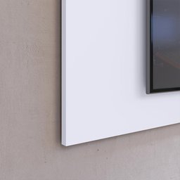 Painel Tv Smart 48 Polegadas Prateleira Organizadora Multiuso Porta Objeto Decoração Sala Quarto - 4
