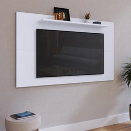 Painel Tv Smart 48 Polegadas Prateleira Organizadora Multiuso Porta Objeto Decoração Sala Quarto - 3