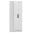 Ver imagem 1 de Modulo de Guarda Roupas para Quarto Madrid 2 Portas Maxel Branco