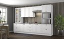 Ver imagem 2 de Cozinha Modulada Americana com 7 Peças Branco Hp - Henn