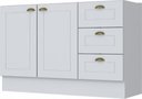 Ver imagem 7 de Cozinha Modulada Americana com 7 Peças Branco Hp - Henn