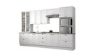 Ver imagem 1 de Cozinha Modulada Americana com 7 Peças Branco Hp - Henn