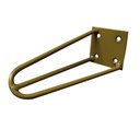 Ver imagem 7 de Kit 2 Pés de Metal 15 CM Hairpin Legs Mesas de Centro Puffs Dourado Gran Belo Pés de Metal Hairpin L