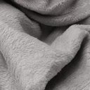 Ver imagem 4 de Cobertor Casal Manta Microfibra Fleece Cinza Claro