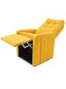 Ver imagem 2 de Poltrona Papai Luxo Reclinavel para Estenção de Cilios , Amamentação Organica* Sued* Amarelo