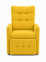 Ver imagem 1 de Poltrona Papai Luxo Reclinavel para Estenção de Cilios , Amamentação Organica* Sued* Amarelo