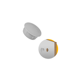 Ver imagem 1 de Tapa Furo Interno 06mm Cinza 1000 Peças