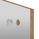 Ver imagem 4 de Tapa Furo Interno 06mm Cinza 1000 Peças