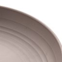 Ver imagem 5 de Bandeja para Servir Bebidas Porções Bambu e Polipropileno Fundo Colorido 27cm Redonda Lyor