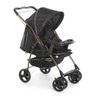 Travel System Galzerano Carrinho de Bebê Milano Reversível Ii com Bebê Conforto Grid Preto com - 5