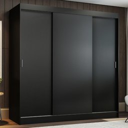 Guarda-roupa Casal Madesa Reno 3 Portas de Correr - 2