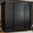 Ver imagem 2 de Guarda-roupa Casal Madesa Reno 3 Portas de Correr
