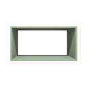 Ver imagem 1 de Nicho Decorativo Retangular 60x30x30 Mdf Plancasa:verde Jade