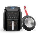 Ver imagem 2 de Fritadeira Elétrica Airfryer Max Space 8l e Panelas First Sauté Petit 20cm e Sauté Grand 24cm | 220v