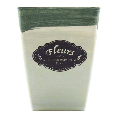 Kit 2 Mini Vasos de Planta Cachepot Estampados Decorados 16cm