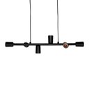 Ver imagem 1 de Lustre Pendente Taschibra Buds E27 Bivolt Preto 02110285-18