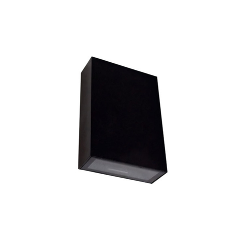 Kit 15 Arandela 2 Fachos Uso Externo Interno Led 4w - Preto - Bco Quente - 110v/220v