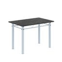 Ver imagem 4 de Conjunto de Mesa com 4 Cadeiras Lívia Branco/Preto
