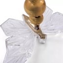 Ver imagem 4 de Pendente Borboleta Lite Dourado Polido Led 7w Bivolt 3 Cores 3000k 4000k 6500k Metal e Acrílico Inte