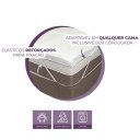Ver mais imagens de Pillow Top Solteiro Dupla Face 200 Fios 6cm 700g/m² 88x188cm Branco