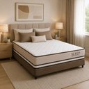 Ver imagem 5 de Colchão Viúva Sr Life Sleep Ii Espuma D28 128x188x30cm Bege