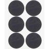 Feltro Adesivo Preto Redondo 38mm Com 6 Vonder - 1
