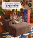 Ver imagem 4 de Sofá Poltrona Hydi Xpand Tech Tecido Velourê Marrom Cama Inbox