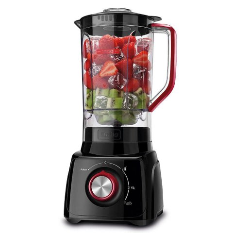Liquidificador Maxis L-Mx-01 550W 2,2L com Autolimpeza Filtro 3 Velocidades Preto 110V