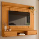 Ver imagem 2 de Painel Home Suspenso Aura Cinamomo para Tv até 65” - Madetec