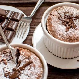 Kit 4 Ramequins Porcelana 240ml Branco Canelado Mesa Posta Classic Lyor - 3