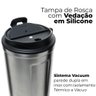 Copo Térmico com Termômetro Inox Parede Dupla Motion 500mL - Lyor - 3