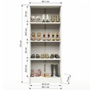 Ver imagem 4 de Sapateira Atenas 2 Portas Branco - Panorama Móveis