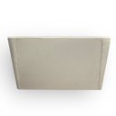 Ver imagem 5 de Cabeceira Design para Cama King Torres Pés em Madeira Bouclê Off White G91 - Gran Belo