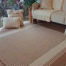Tapete Tear Artesanal Listrado Atualle 150 X 200 Marrom - 1