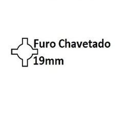 Roda de Scotch Brite 100 X 100 Mm Grão Médio - Linha Basic - 3